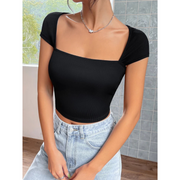 Haut Slim-Fit Chic Top