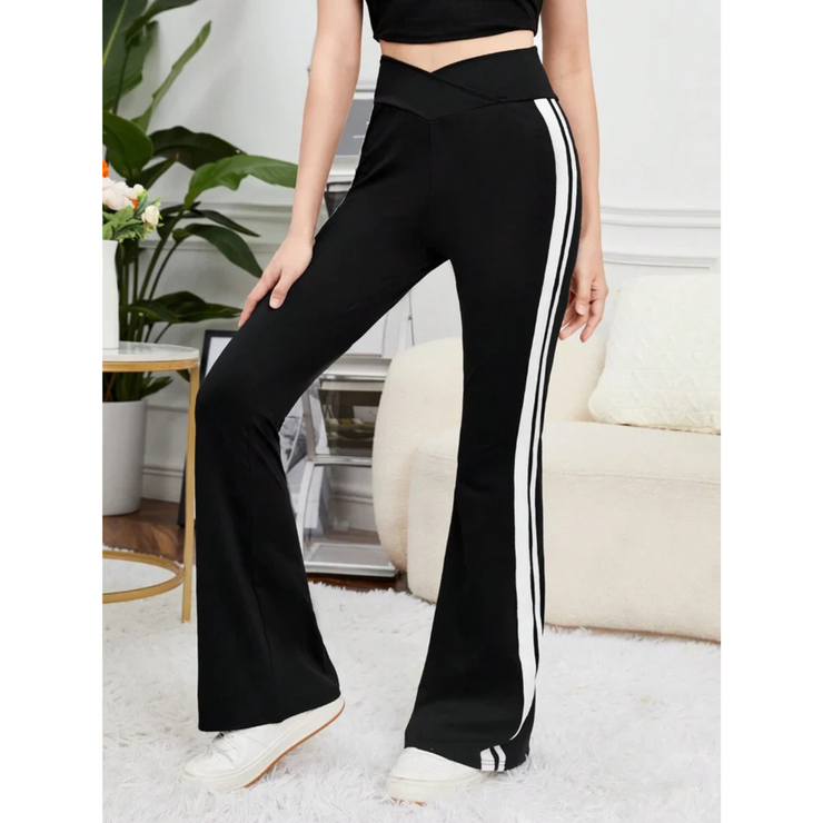 Comfy Patchwork Bell-Bottoms