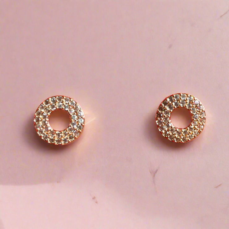 Elegant Round Cut Donut Tops (KCJ0033)