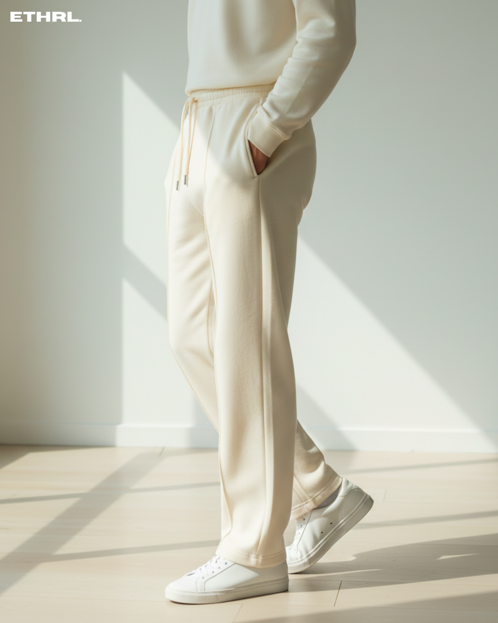 Ivory Relaxed Fit Trouser