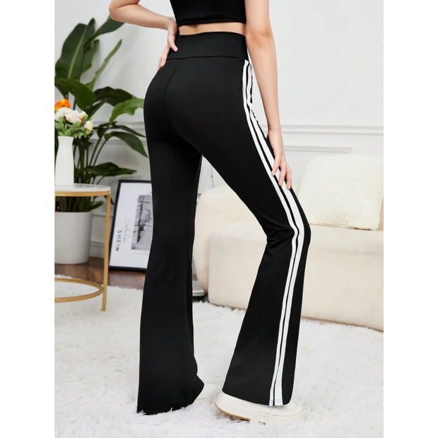 Comfy Patchwork Bell-Bottoms