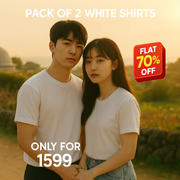 Premium Unisex Plain White Seamless T-Shirt