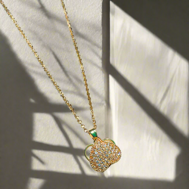Luxury Spinning Golden Heart Pendant | Rotating Locket (KCJ0024)