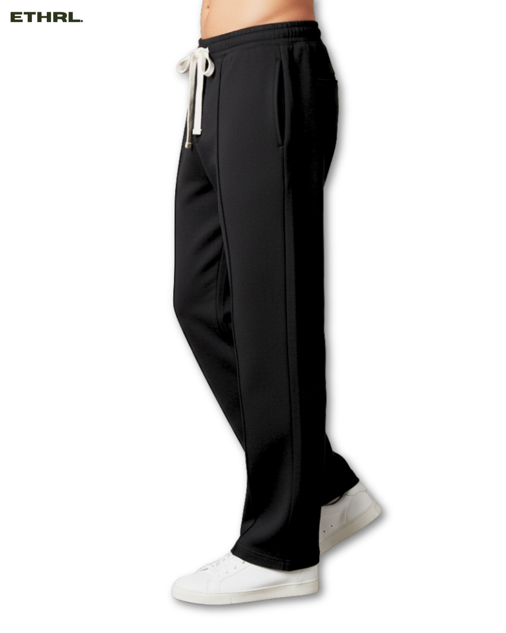 Black Relaxed Fit Trouser