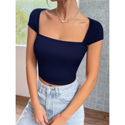 Haut Slim-Fit Chic Top