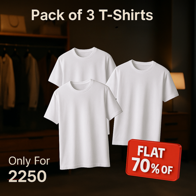 Premium Unisex Plain White Seamless T-Shirt