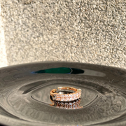 Royale Korean Crown Ring - Moissanite Stone Ring (KCJ0009)