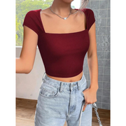 Haut Slim-Fit Chic Top