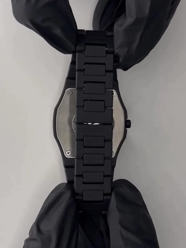 Black Arabic Aura Watch Polyfiber
