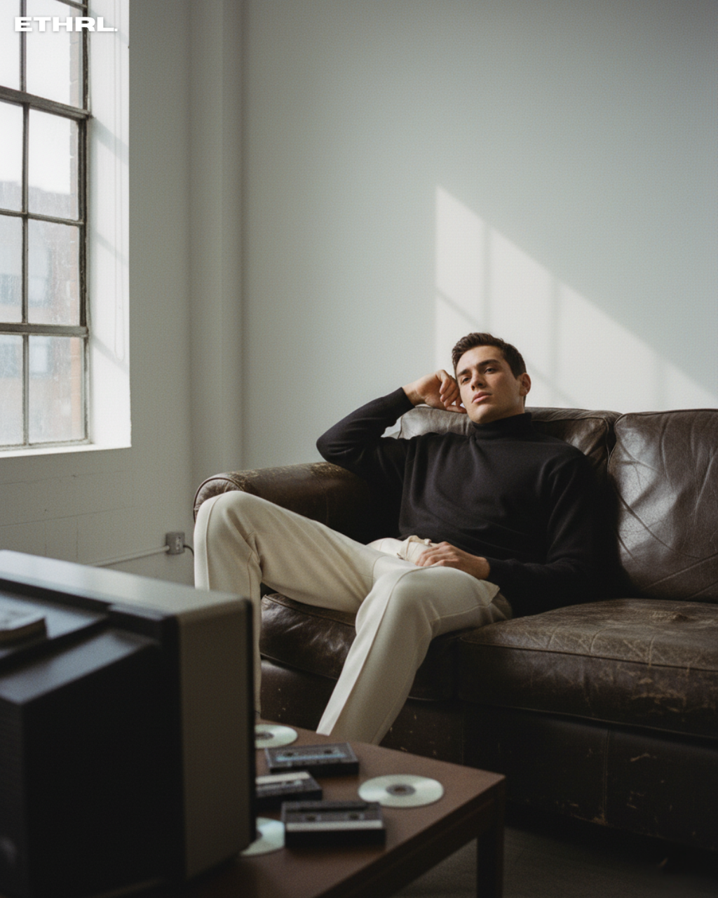 Ivory Relaxed Fit Trouser