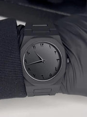 Black Arabic Aura Watch Polyfiber