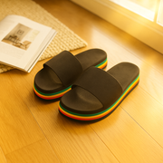 Rainbow Slide Slippers