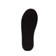 TOMS Syanno Black Canvas Slip-On Shoes Minor Fault